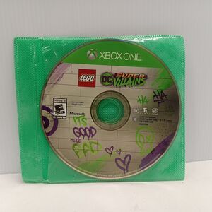 LEGO DC Supervillains Microsoft Xbox One, 2018) - Disc Only Good Condition Works